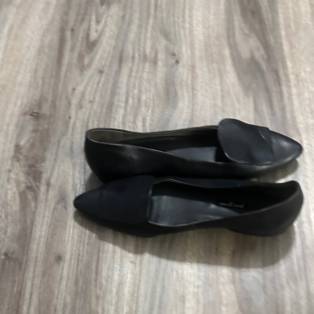 Paul Green Black Leather Flats - Picture 7 of 7